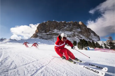 Ski school st. Cristina